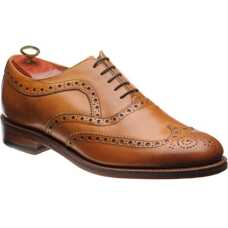 Barker shoes Barker Factory Seconds Aldgate brogues in Tan