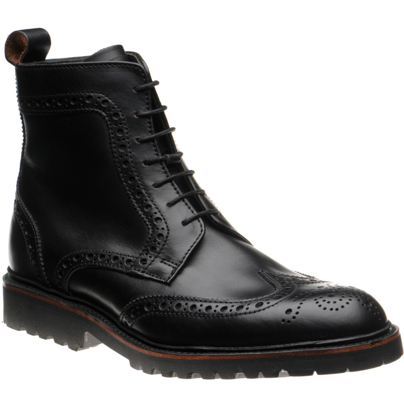 Woodbury rubber-soled brogue boots