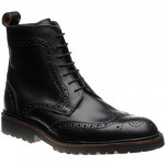 Barker Woodbury rubber-soled brogue boots