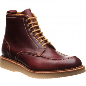 Indiana in Burgundy Waxy Calf