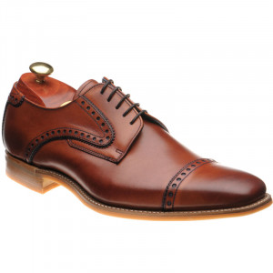 Stewart in Antique Rosewood and Navy Calf