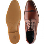 Stewart rubber-soled brogues