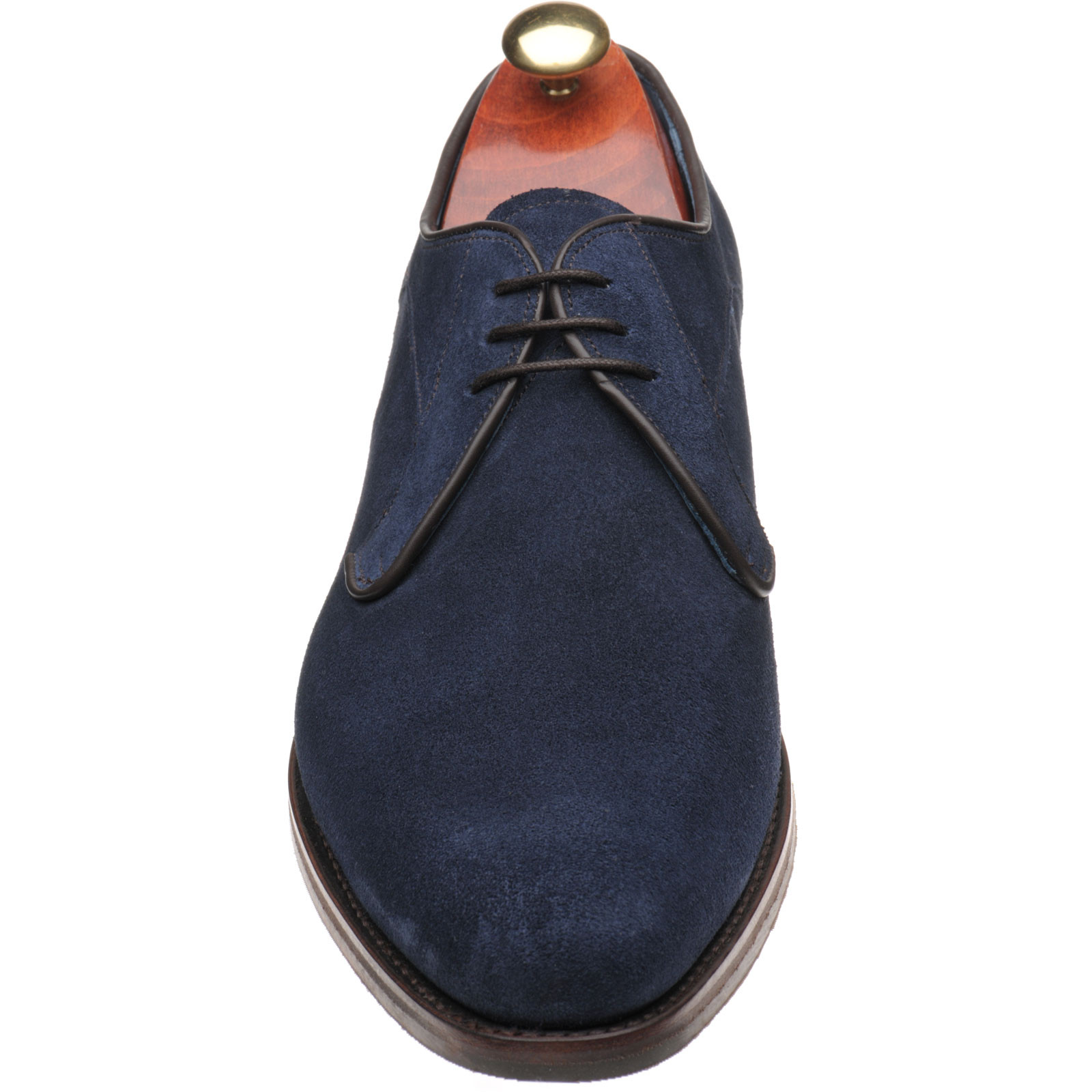 Barker shoes Barker Sale Derby rubbersoled Derby shoes in Navy