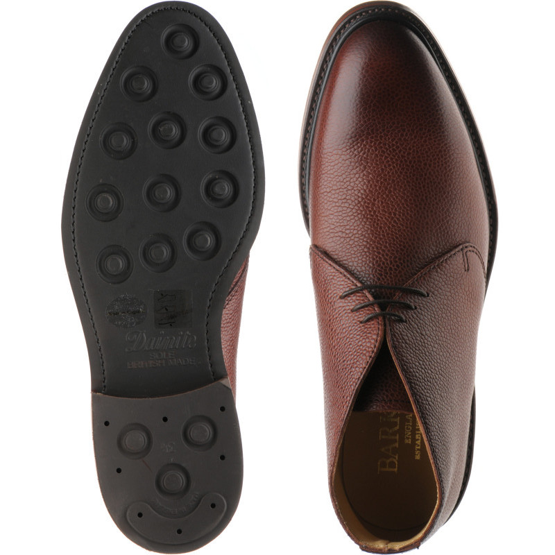 Barker shoes Barker Sale Rosedale in Cherry Grain at Herring Shoes