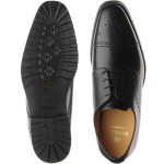 Margate rubber-soled semi-brogues