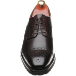 Margate rubber-soled semi-brogues