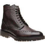 Bodmin rubber-soled brogue boots