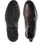 Bodmin rubber-soled brogue boots