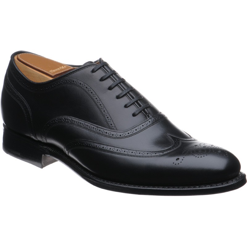 Church shoes | Church Custom Grade | Burton in Black Calf at Herring Shoes