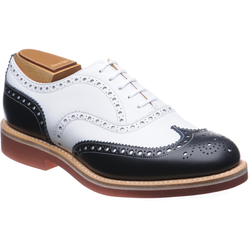 Church shoes | Church Rubber MTO | Downton two-tone rubber-soled ...