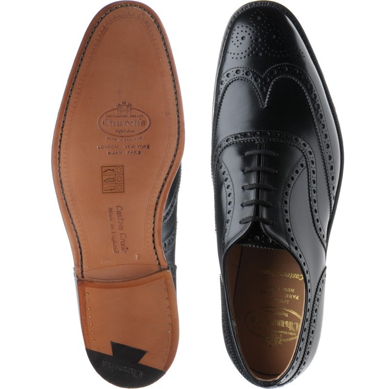 Church shoes | Church Custom Grade | Chetwynd brogues in Black