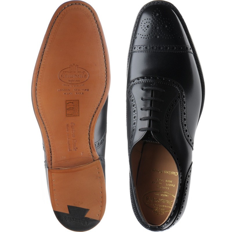 Church shoes | Church Custom Grade | Diplomat semi-brogues in Black ...