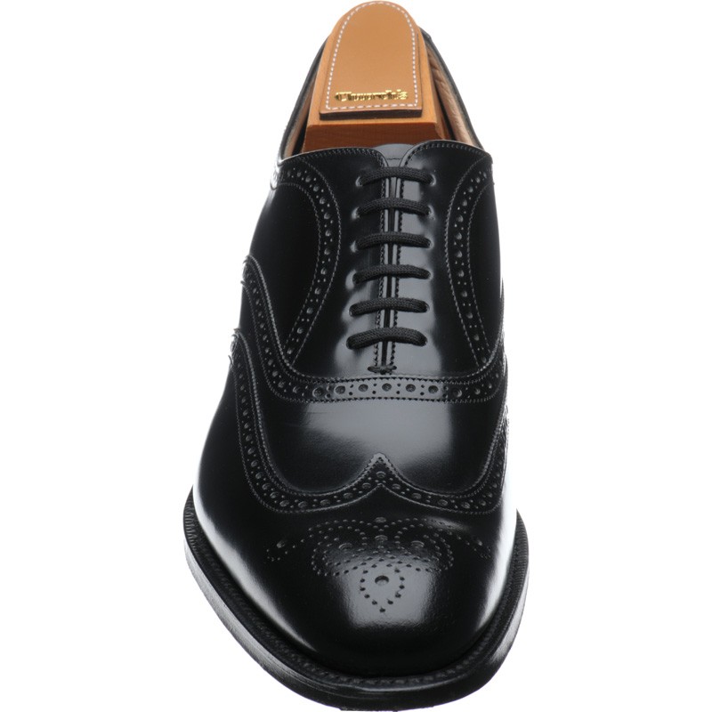 Church shoes | Church Office | Berlin brogues in Black polished at ...