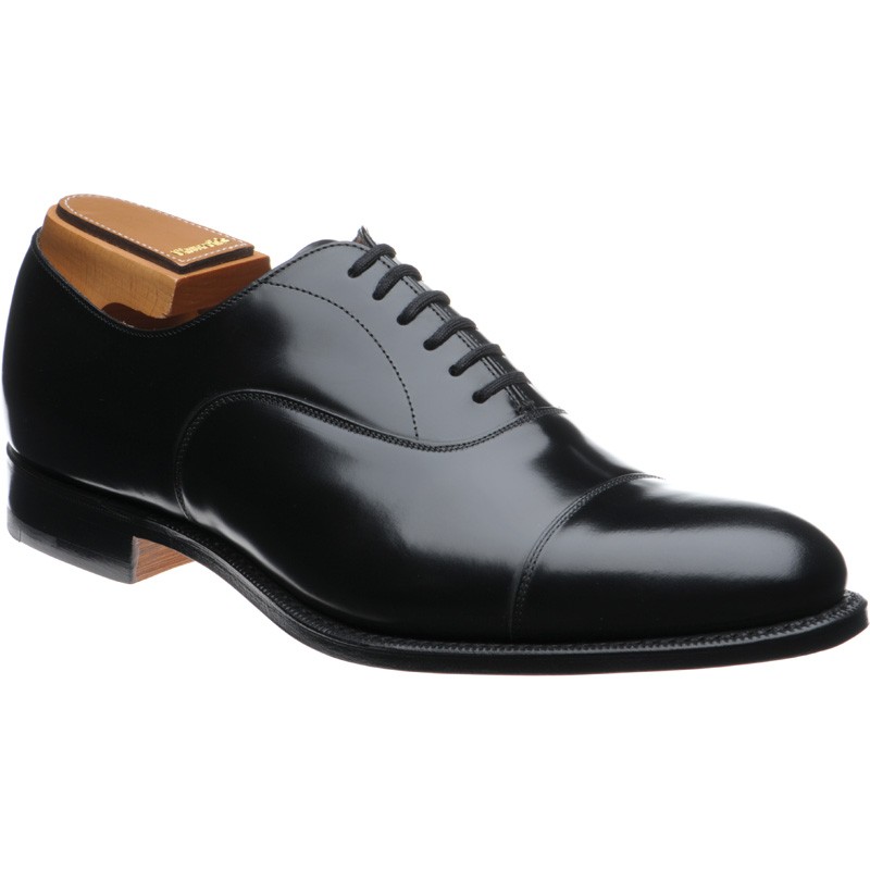 Church shoes | Church Office | Dubai in Black polished at Herring Shoes