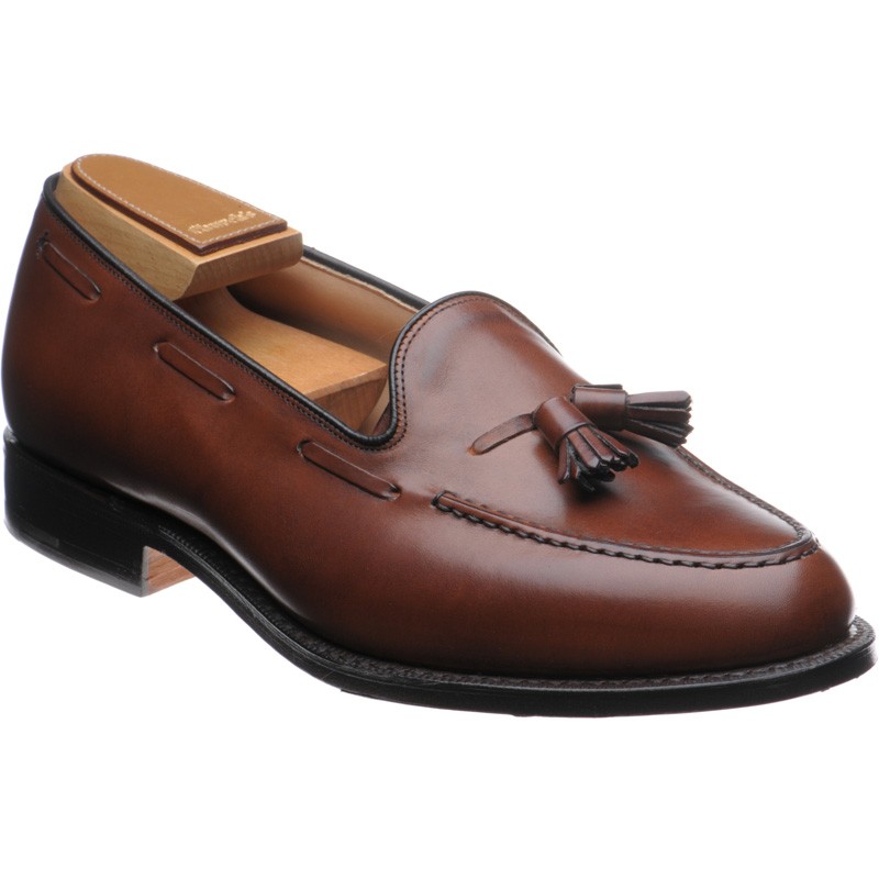 Church shoes | Church Custom Grade | Keats tasselled loafers in Walnut ...
