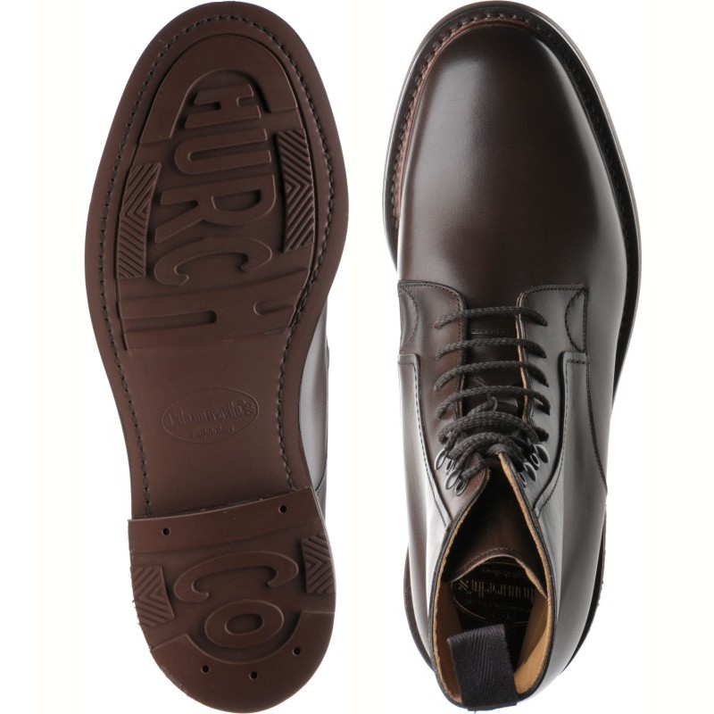 Church shoes | Church Custom Grade | Wootton in Ebony Calf at Herring Shoes