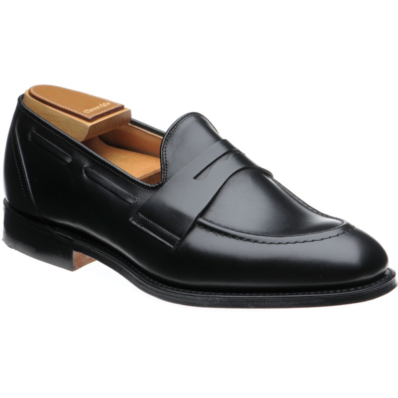 Church shoes | Church Custom Grade | Widnes in Black Calf at Herring Shoes
