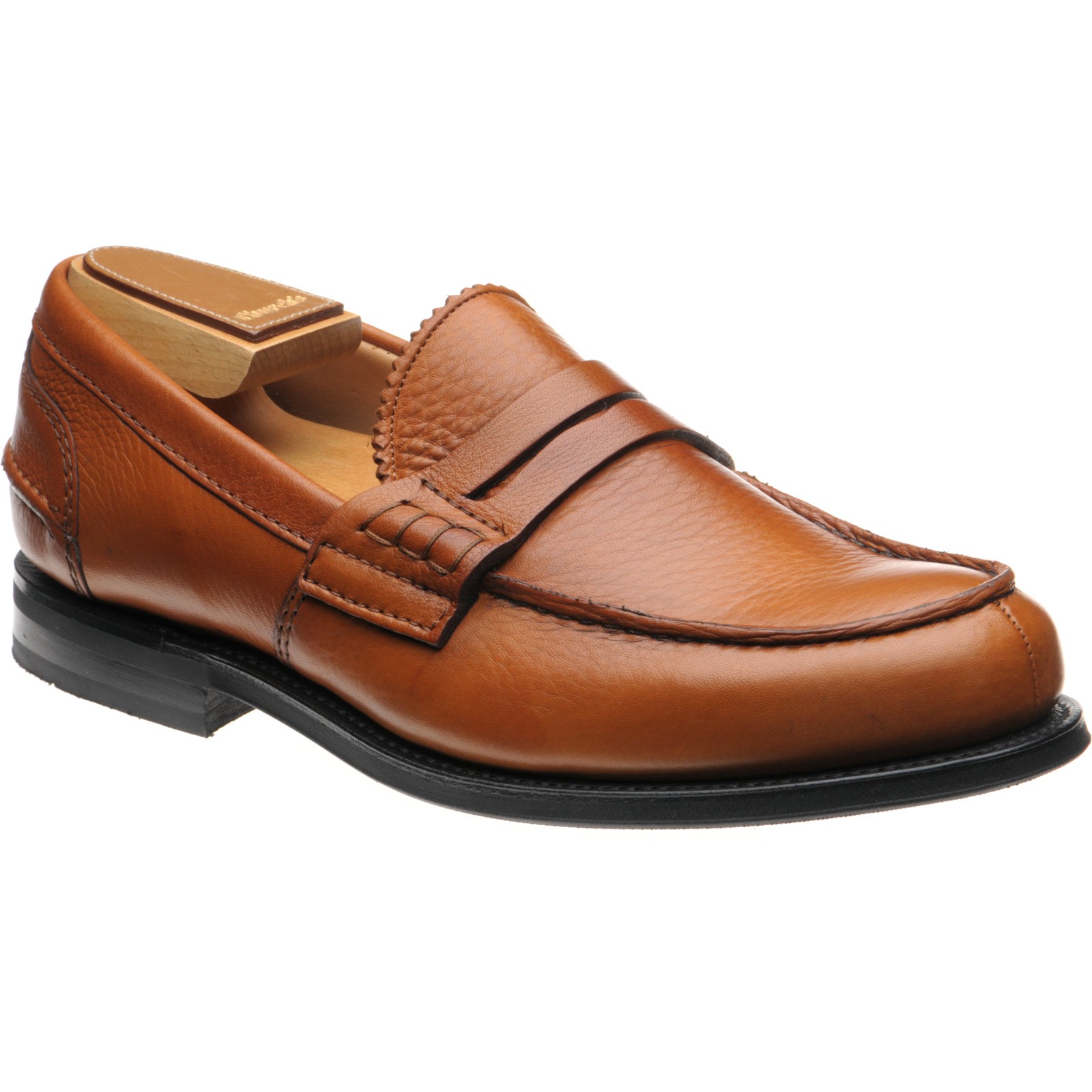 Church shoes | Church Custom Grade | Pembrey II (Rubber) in Walnut Soft ...