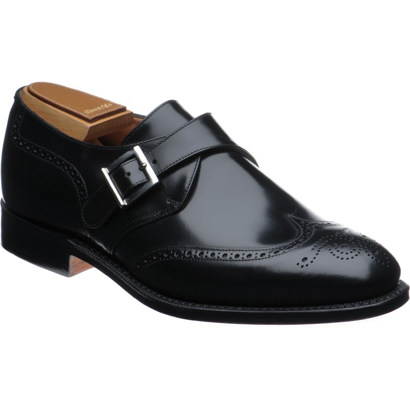 Church shoes Church SALE Piccadilly in Black Polished Binder at Herring Shoes