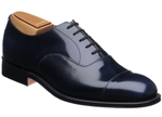 Church Consul in Navy Polished Fume