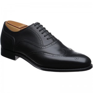 Church Tewkesbury in Black Betis Calf