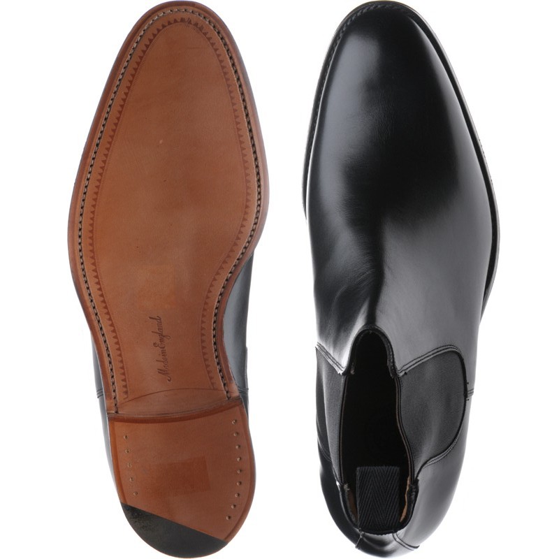 Cheaney shoes | Cheaney of England | Threadneedle in Black Calf at ...