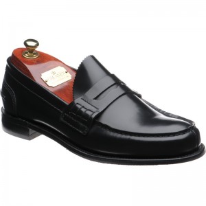 Cheaney Dover in Black Polished