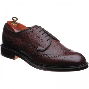 Cheaney Bexhill in Burgundy Grain