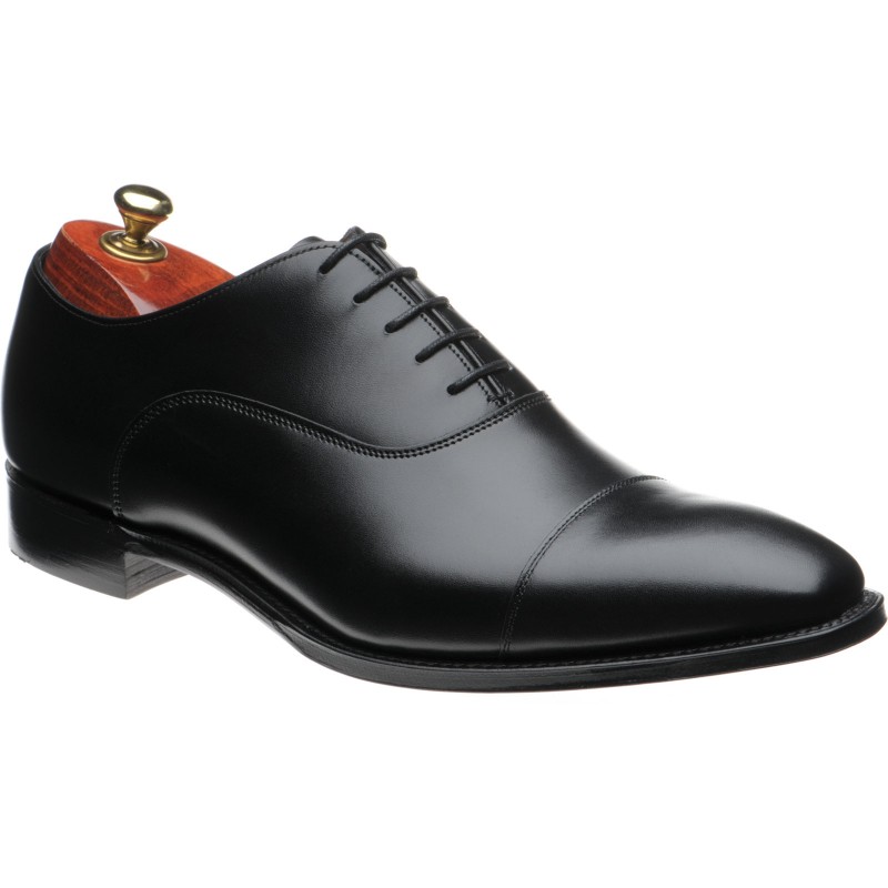 Cheaney shoes | Cheaney of England | Beaton in Black Calf at Herring Shoes