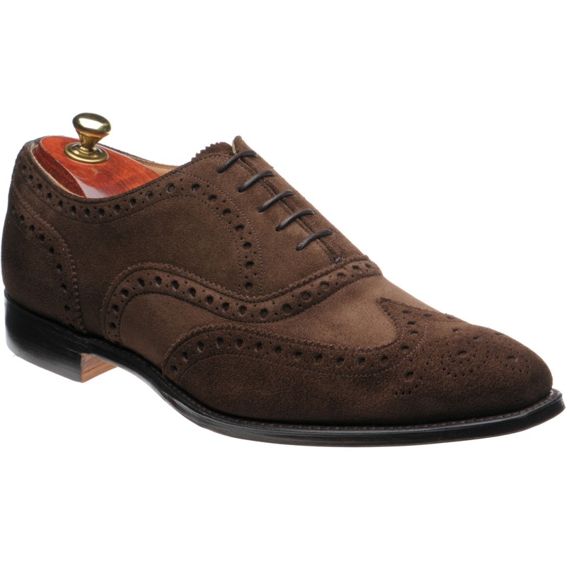 cheaney suede brogues