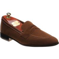 cheaney toby in rustic tan suede