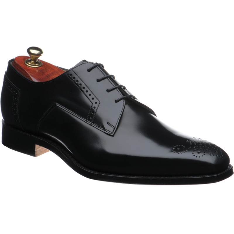 Cheaney shoes | Cheaney Avant Garde | Ewan in Black Polished at Herring ...