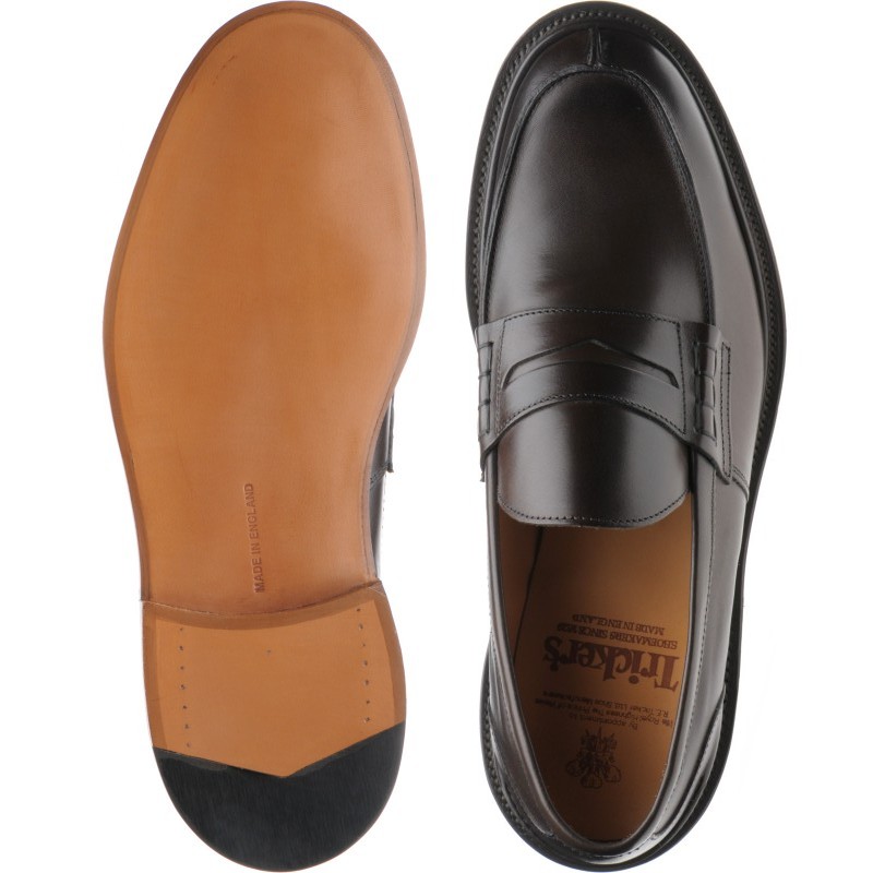 Trickers shoes | Trickers 1829 Collection | James loafers in Espresso ...