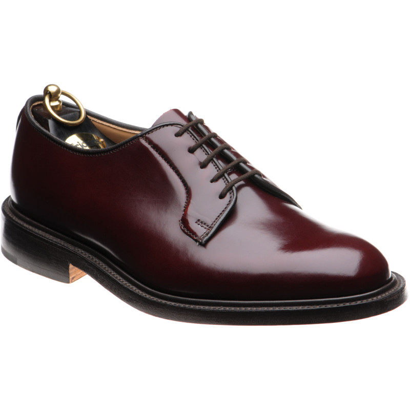Trickers shoes | Trickers Sale | Robert Derby shoes in Burgundy ...