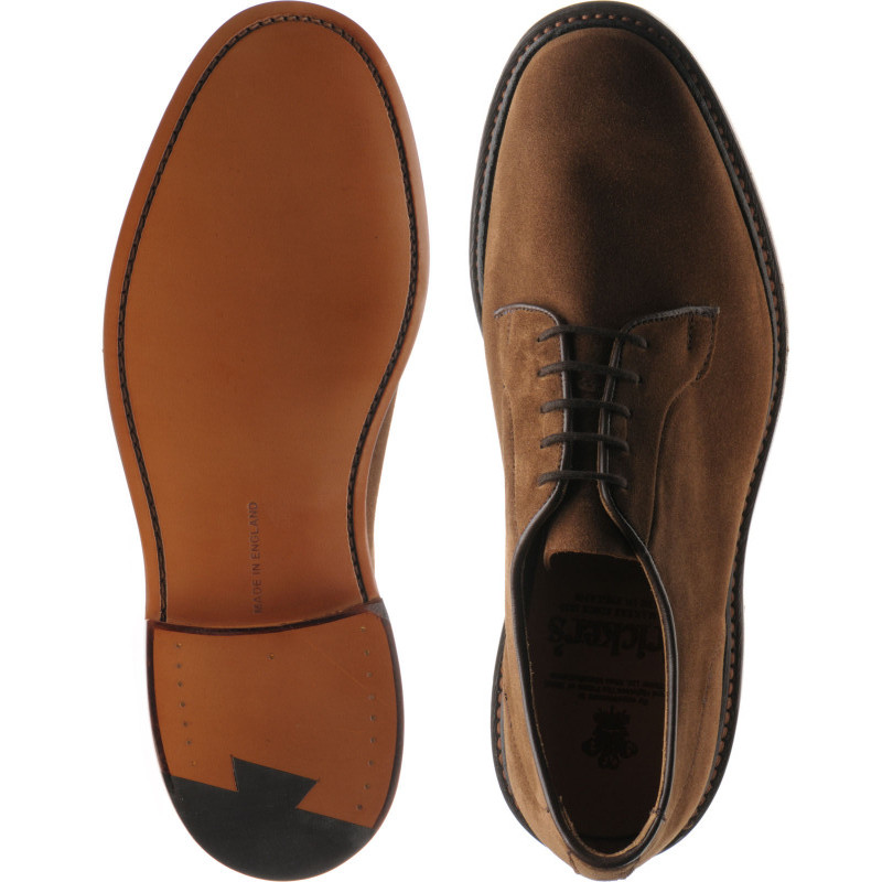 Trickers shoes | Trickers Sale | Robert Derby shoes in Cubana Suede at  Herring Shoes