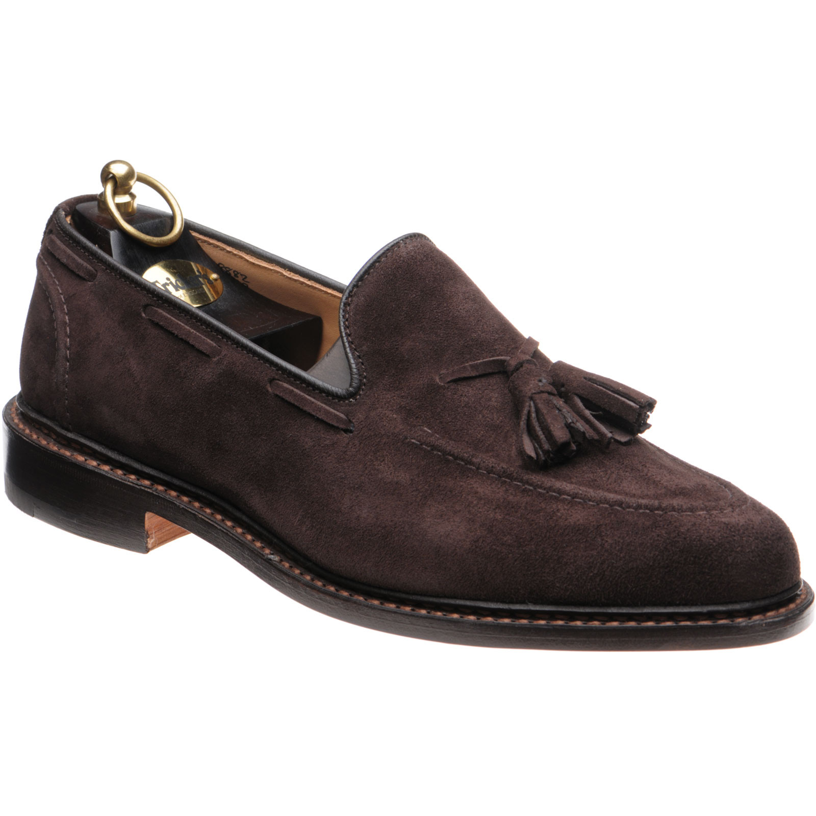 Trickers shoes | Trickers Town | Elton tasselled loafers in Coffee ...