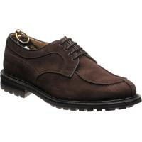 trickers rex in cafe repello suede