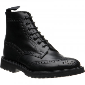 Trickers shoes | Trickers Country Collection | Stow (LW) in Black ...