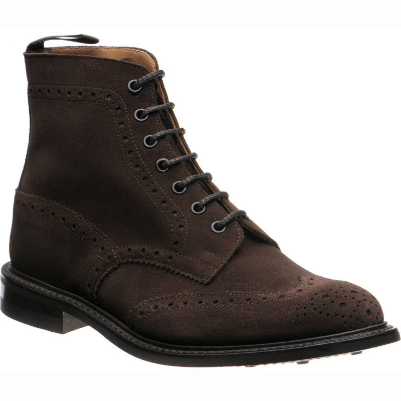 Stow (LW) rubber-soled brogue boots