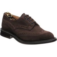 trickers bourton lw rubber in cafe repello suede