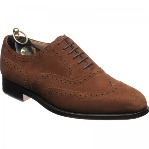 Trickers Piccadilly in Snuff Suede