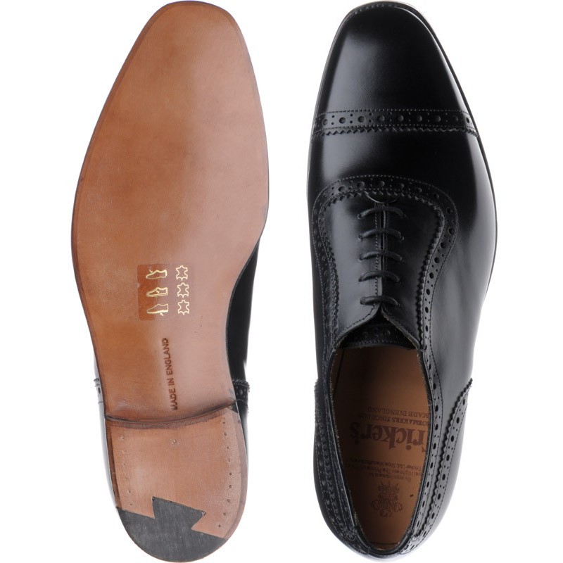 Trickers shoes | Trickers 1829 Collection | Belgrave in Black Calf at  Herring Shoes