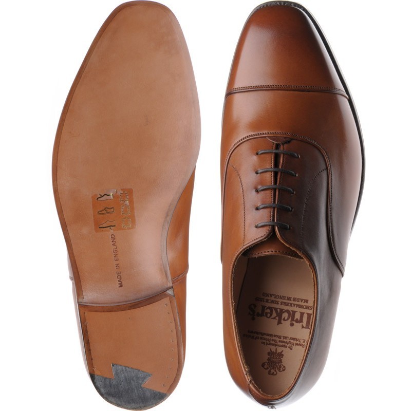 Trickers shoes | Trickers 1829 Collection | Regent Oxfords in Beechnut ...