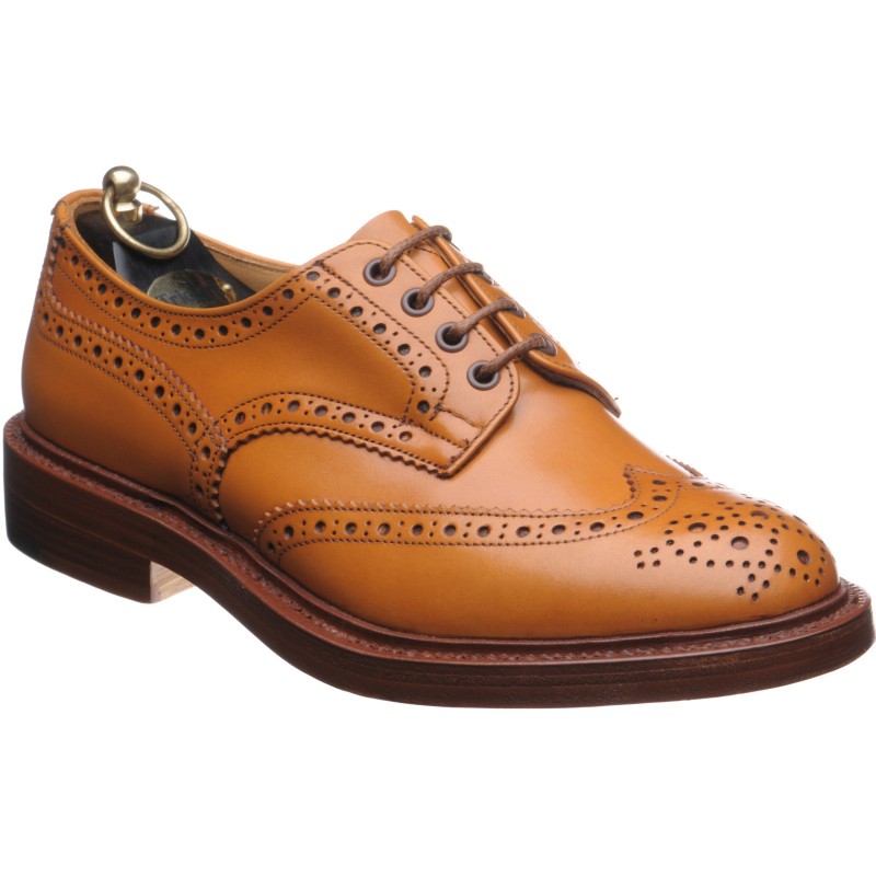 Trickers shoes | Trickers Sale | Bourton brogues in Acorn Calf at