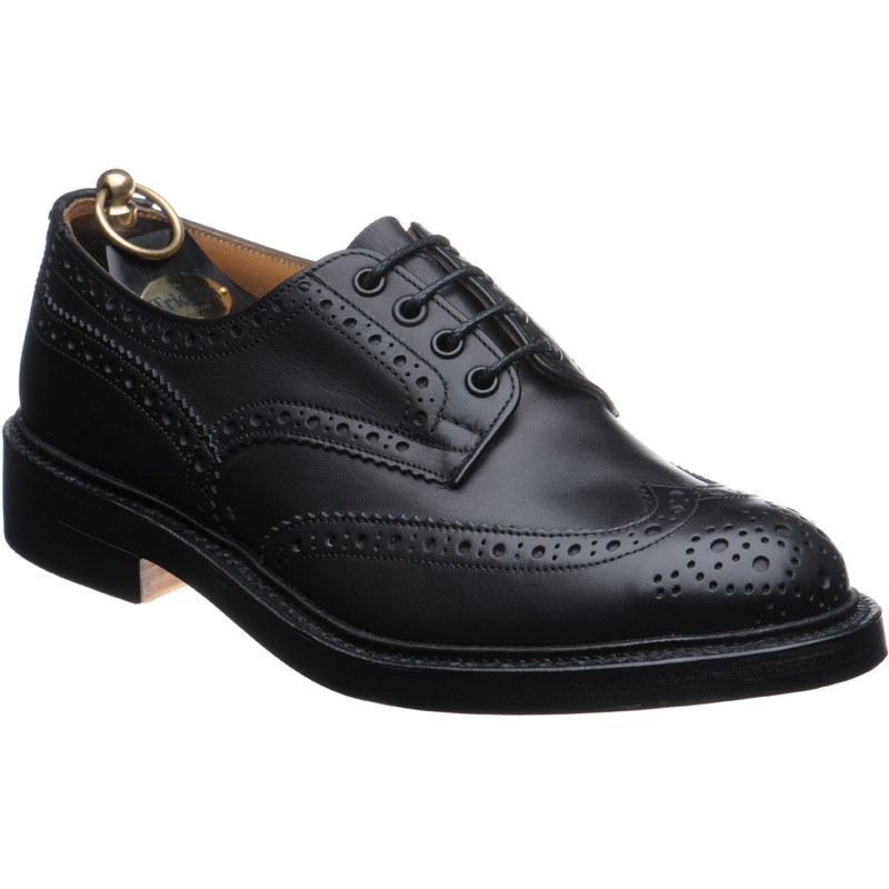 Trickers shoes | Trickers Country Collection | Keswick in Black Gorse ...
