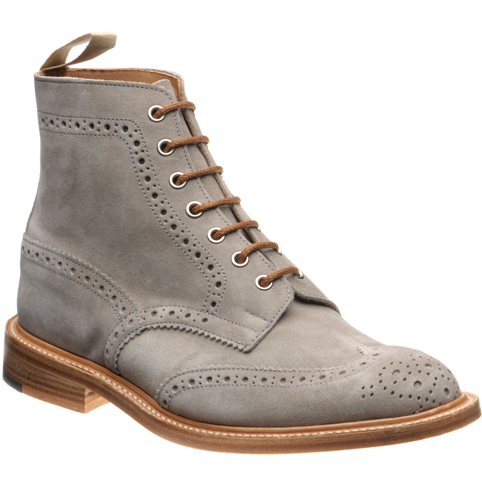 Trickers shoes | Trickers Sale | Stow in Shale Suede at Herring Shoes