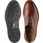 Bourton  rubber-soled brogues