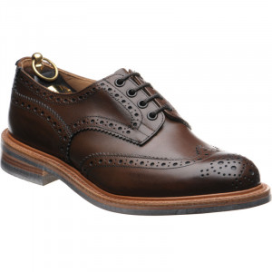 Bourton (Rubber) in Coffee Burnished Calf