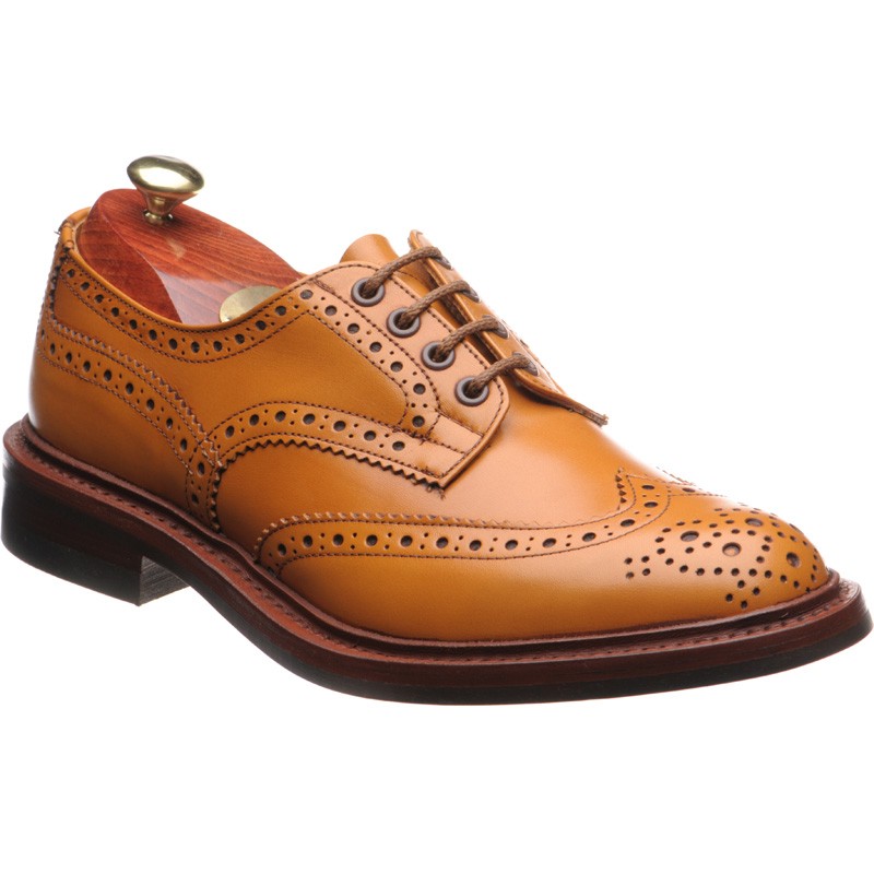 Trickers Bourton  rubber-soled brogues