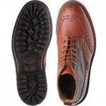 Trickers Malton  rubber-soled brogue boots
